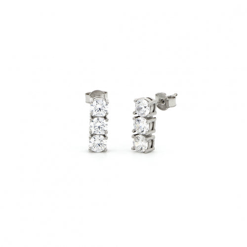 Orecchini Donna Unoaerre Argento 925 Bianco Trilogy 504498