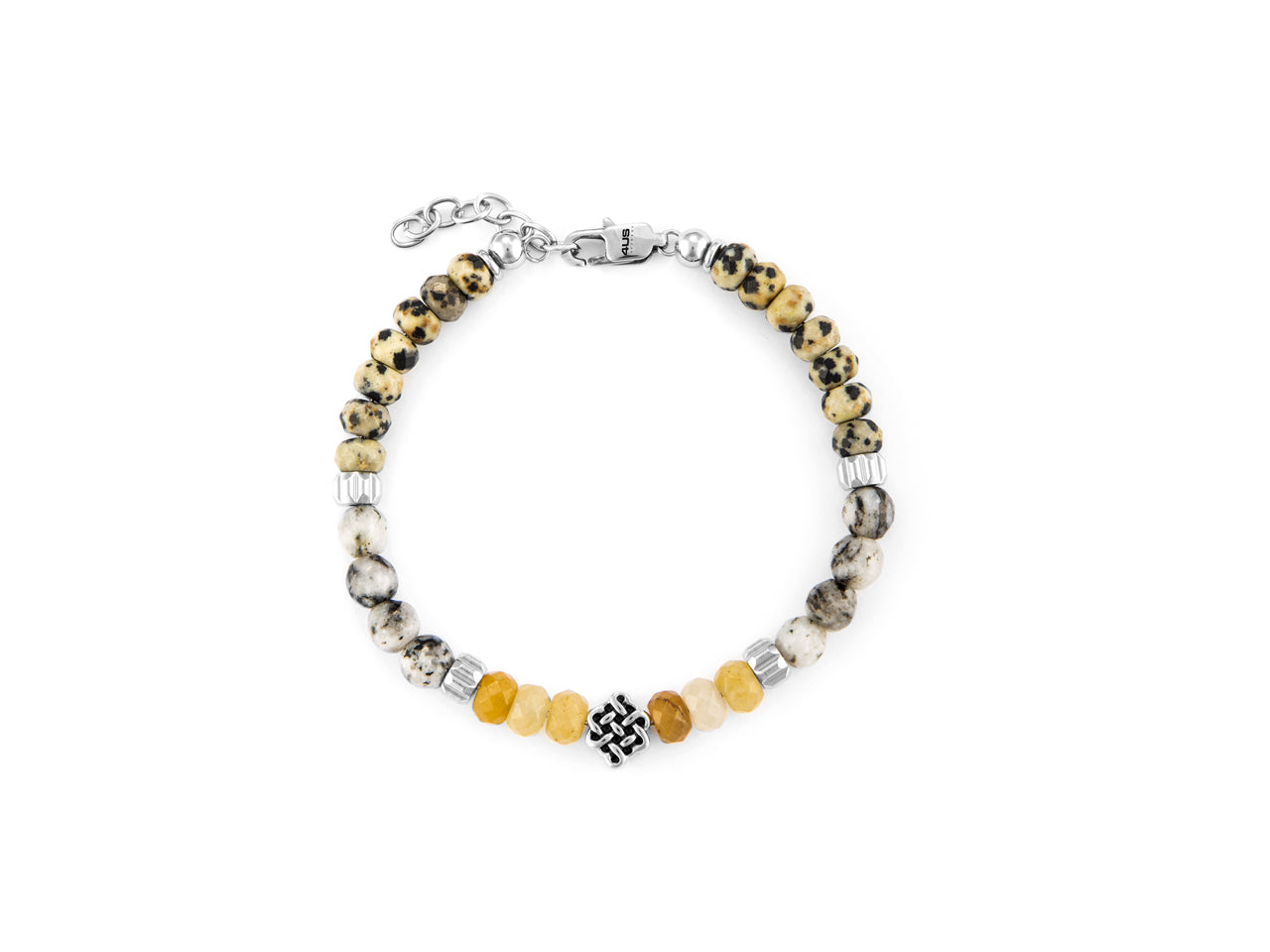 Bracciale Uomo 4US Cesare Paciotti Pietra Multicolore Terra 4UBR6236