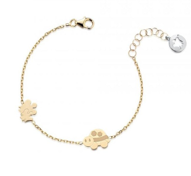 Bracciale Bimbo Oro 9 KT Roberto Giannotti Angelo Tartaruga NKT331