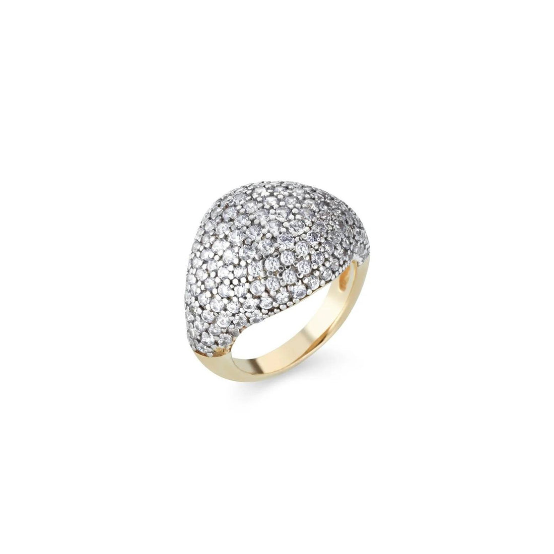 Anello Chevalier Donna Laura P. Argento Dorato 925 Zirconi Lavanda AN0106GL/8