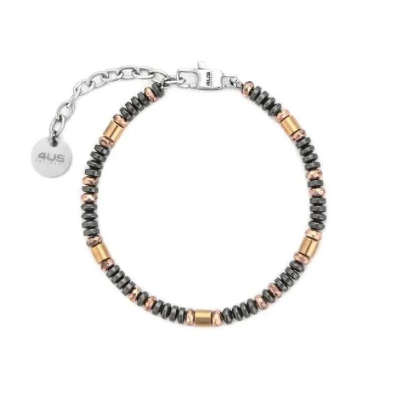 Bracciale 4US Cesare Paciotti Acciaio Con Biglie Brunite 4UBR7817