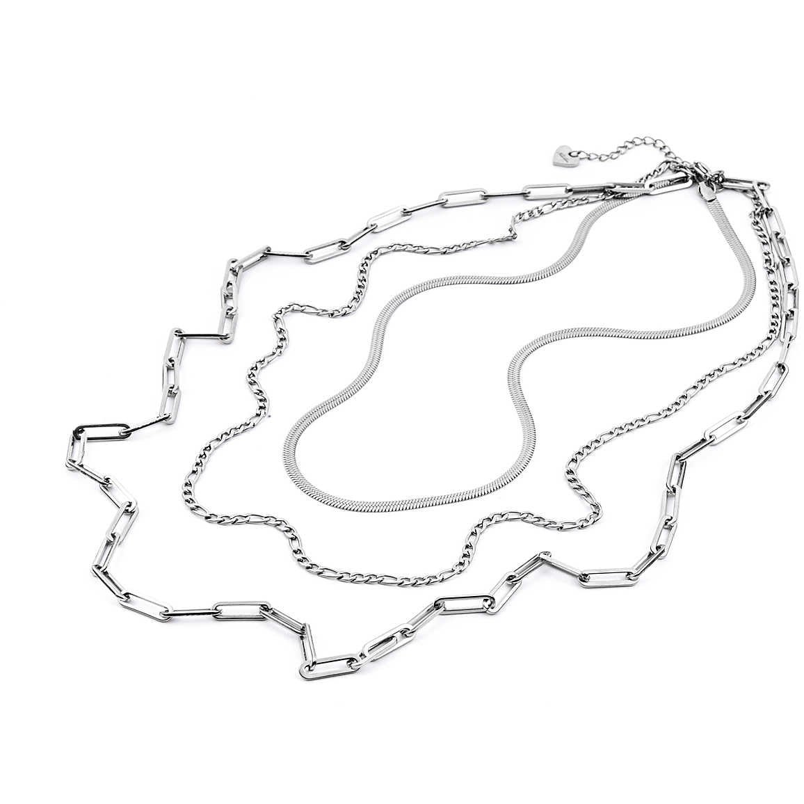 Collana Donna Acciaio 4US cesare paciotti  4UCL3946W