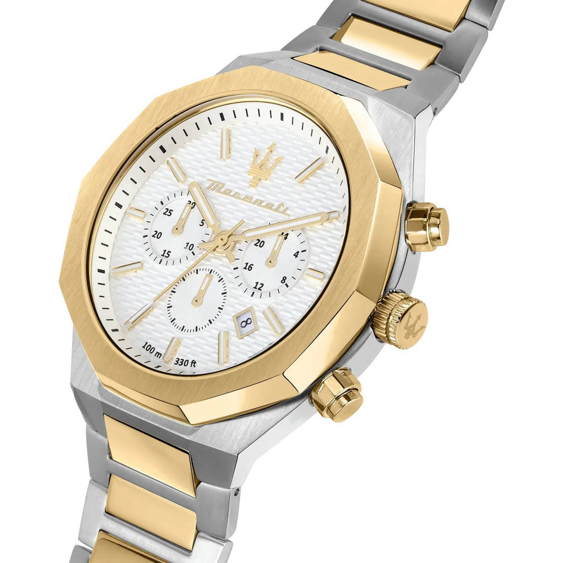 Orologio Uomo Maserati Quarzo Cronografo Acciaio Bicolore R8873642009