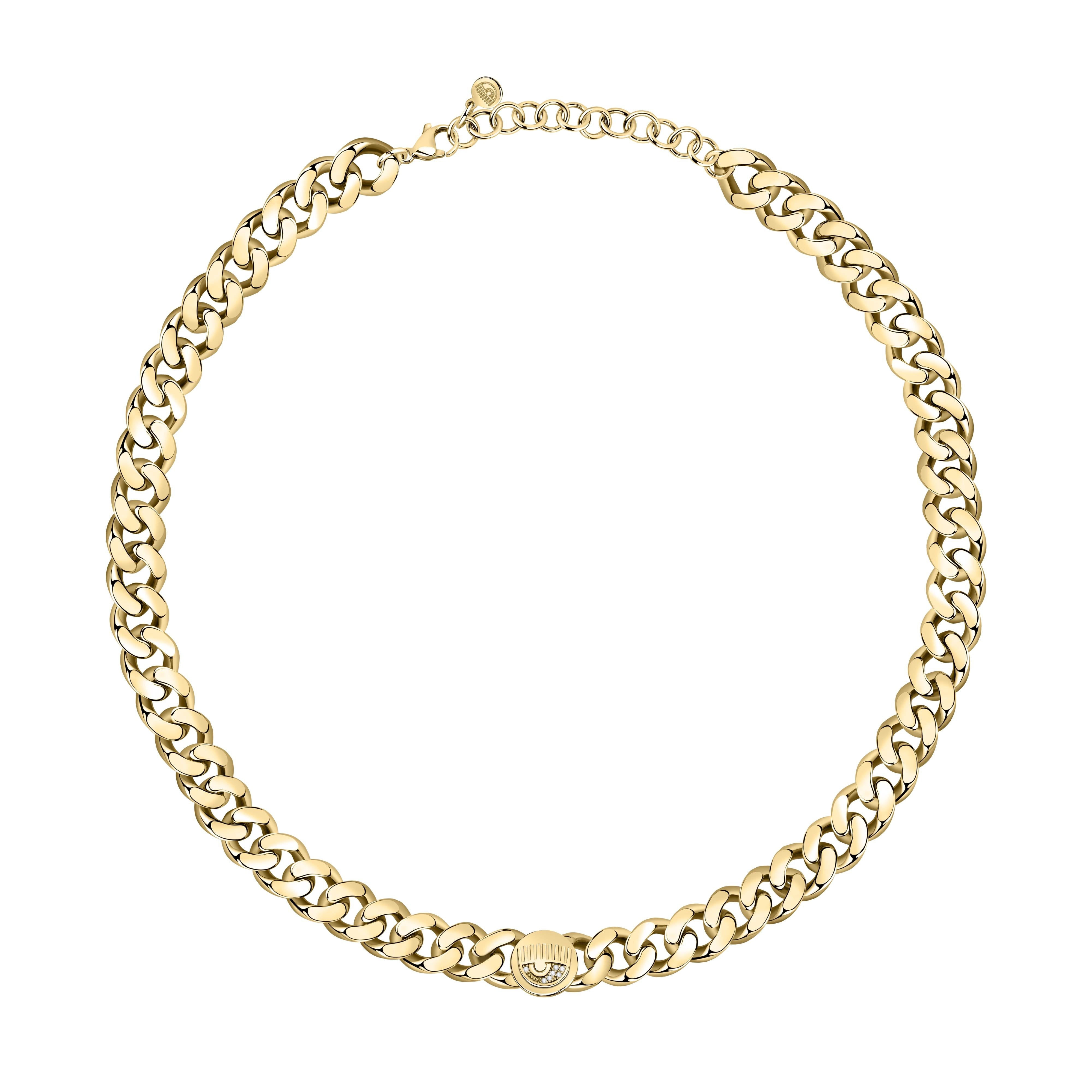 Collana Donna Chiara Ferragni Groumette Catena Dorata
