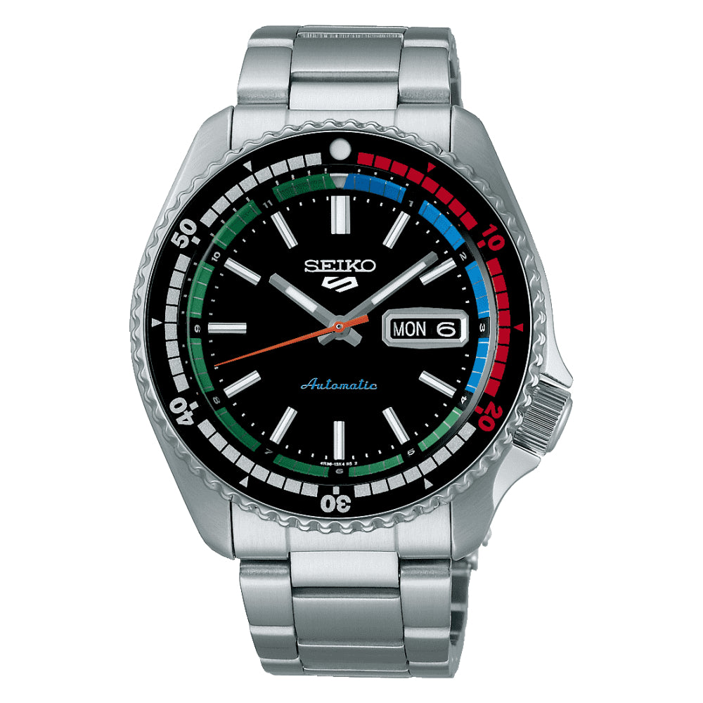 Orologio Uomo Seiko 5 Sport Automatico Edizione Speciale Regatta Timer SRPK13K1
