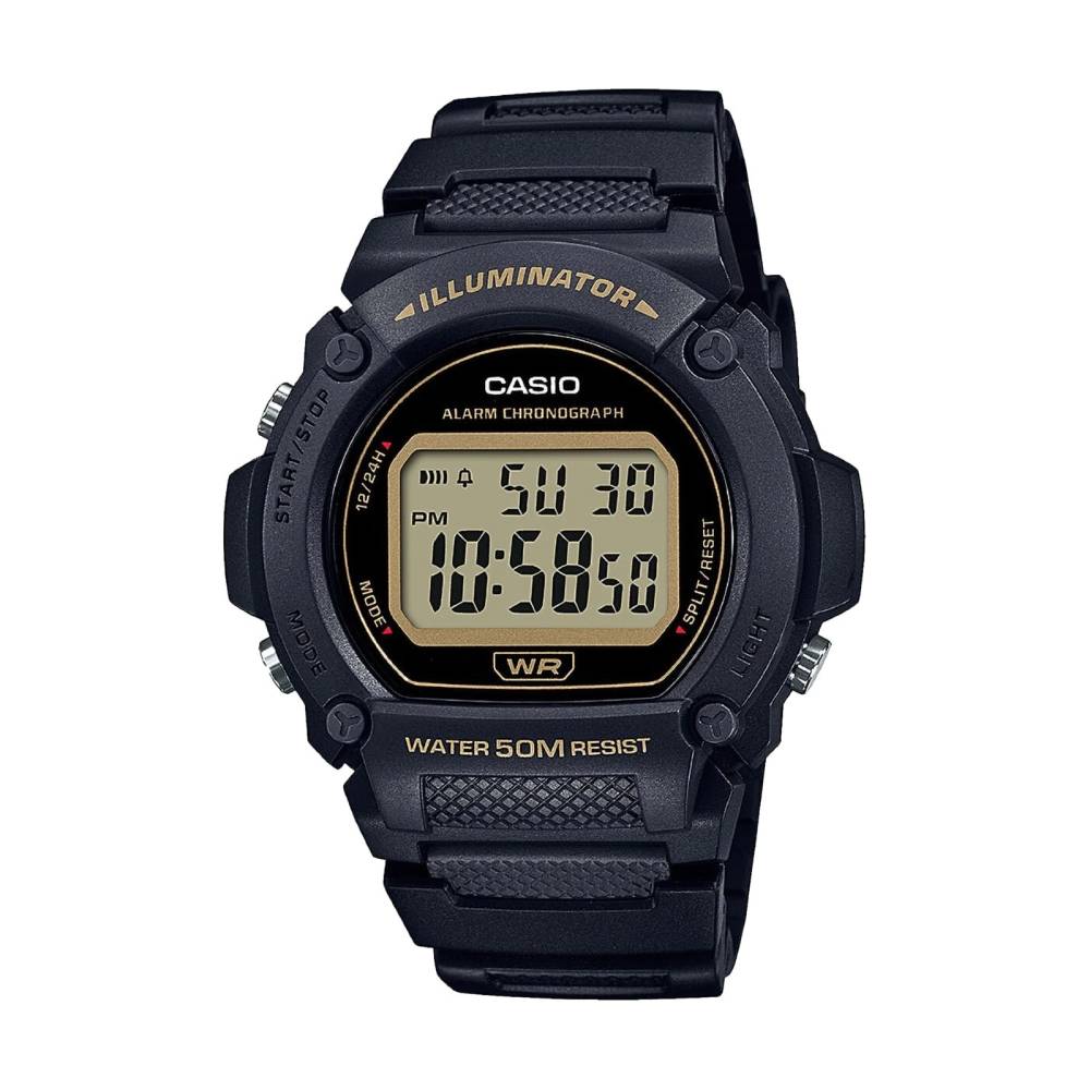 Orologio Bimbo Casio  Digitale nero Quarzo Cronografo Sveglia Timer W-219H-1A2VEF