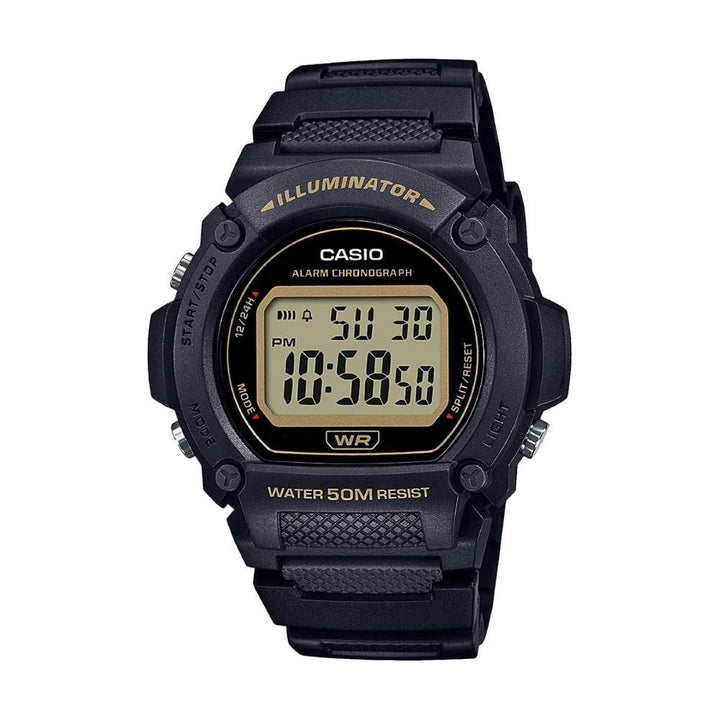 Orologio Bimbo Casio  Digitale nero Quarzo Cronografo Sveglia Timer W-219H-1A2VEF