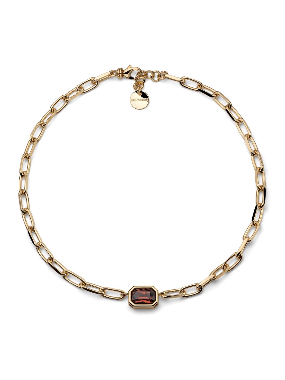 Collana Donna Unoaerre Bronzo Dorato Catena 587450