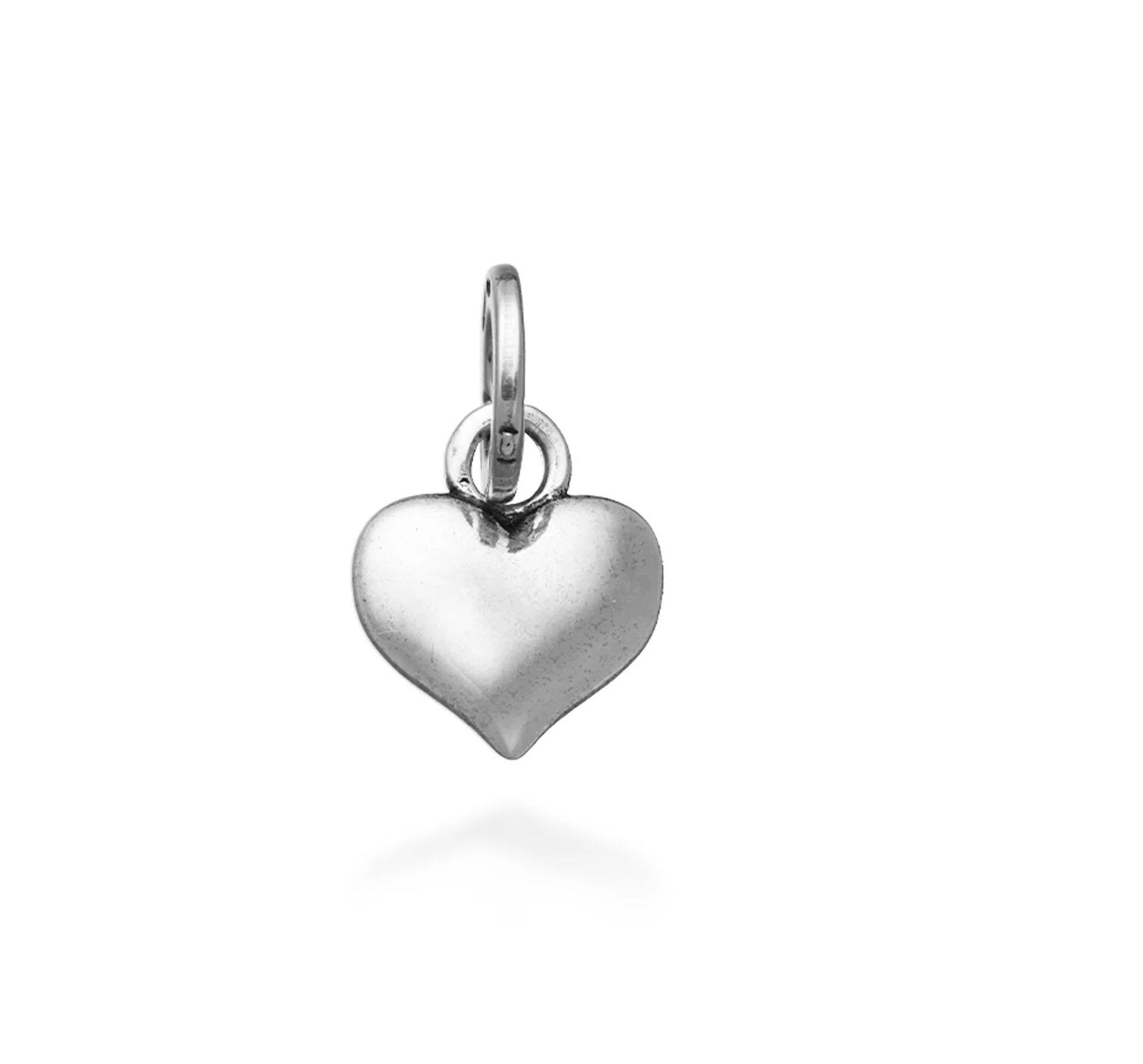 Charm Donna Giovanni Raspini Argento 925 Cuore piccolo Fatto A Mano 06096