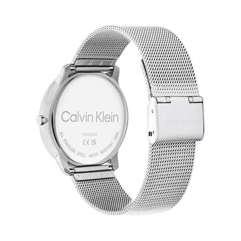 Orologio Uomo Calvin Klein Quarzo Maglia Milano Acciaio CK25200027