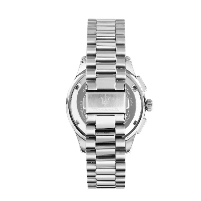 Orologio Uomo Maserati Sorpasso Acciaio Satinato Quarzo Verde Crono Data R8873624006