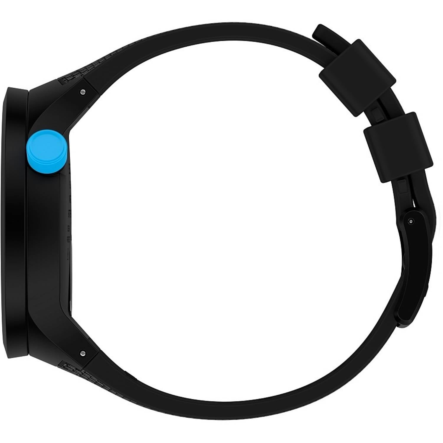 Orologio Uomo Silicone Gomma Swatch Big Bold Solo Tempo Quarzo Blu Nero SO27B118