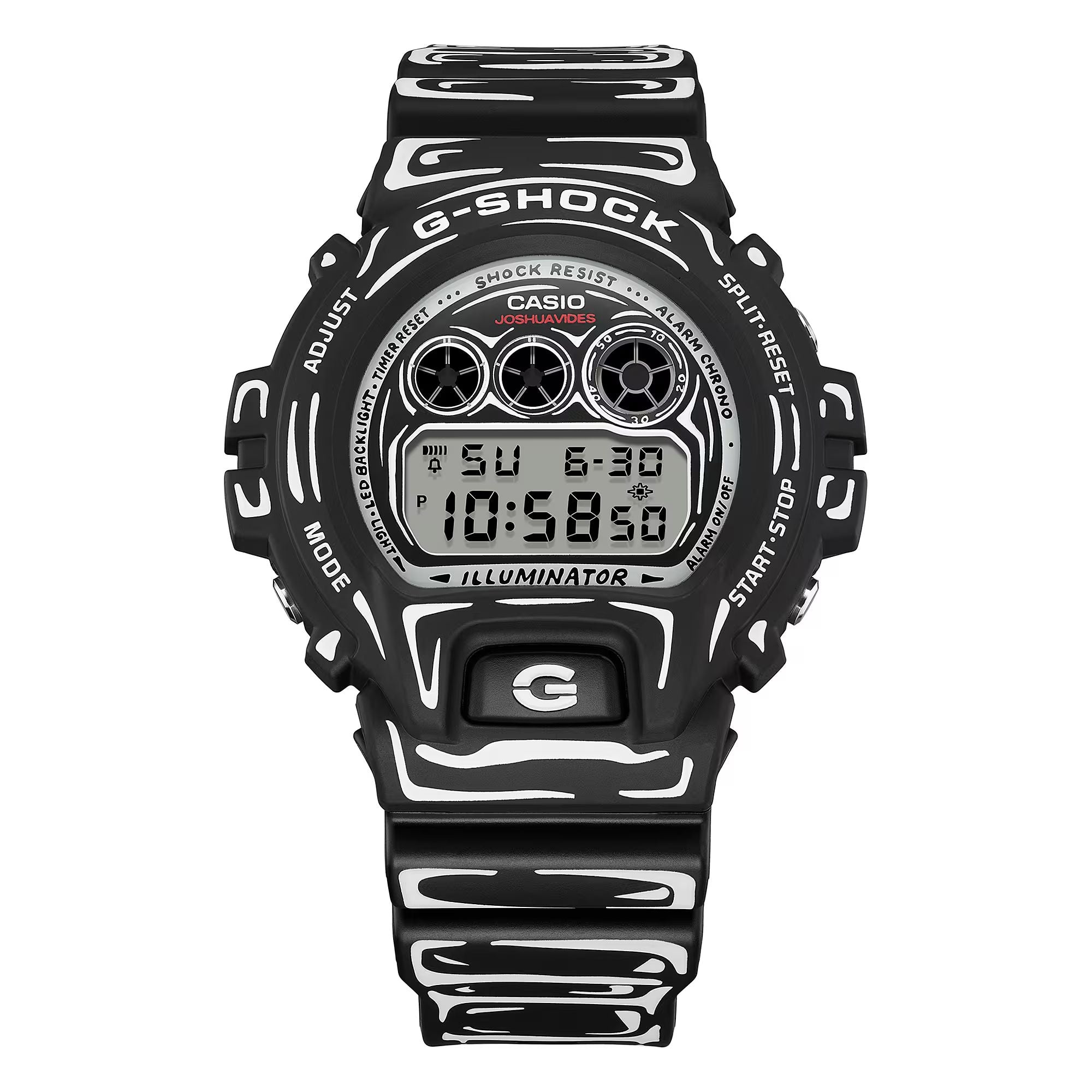 Orologio Uomo Casio G-SHOCK X Joshua Vides Nero Digitale DW-600JV-1ER