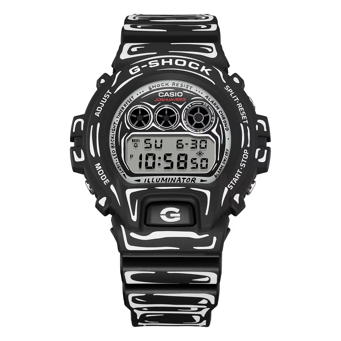Orologio Uomo Casio G-SHOCK X Joshua Vides Nero Digitale DW-600JV-1ER