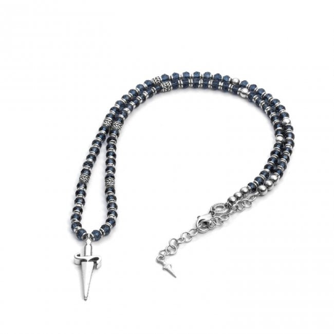 Collana Uomo Cesare Paciotti Argento Spadino Sfere