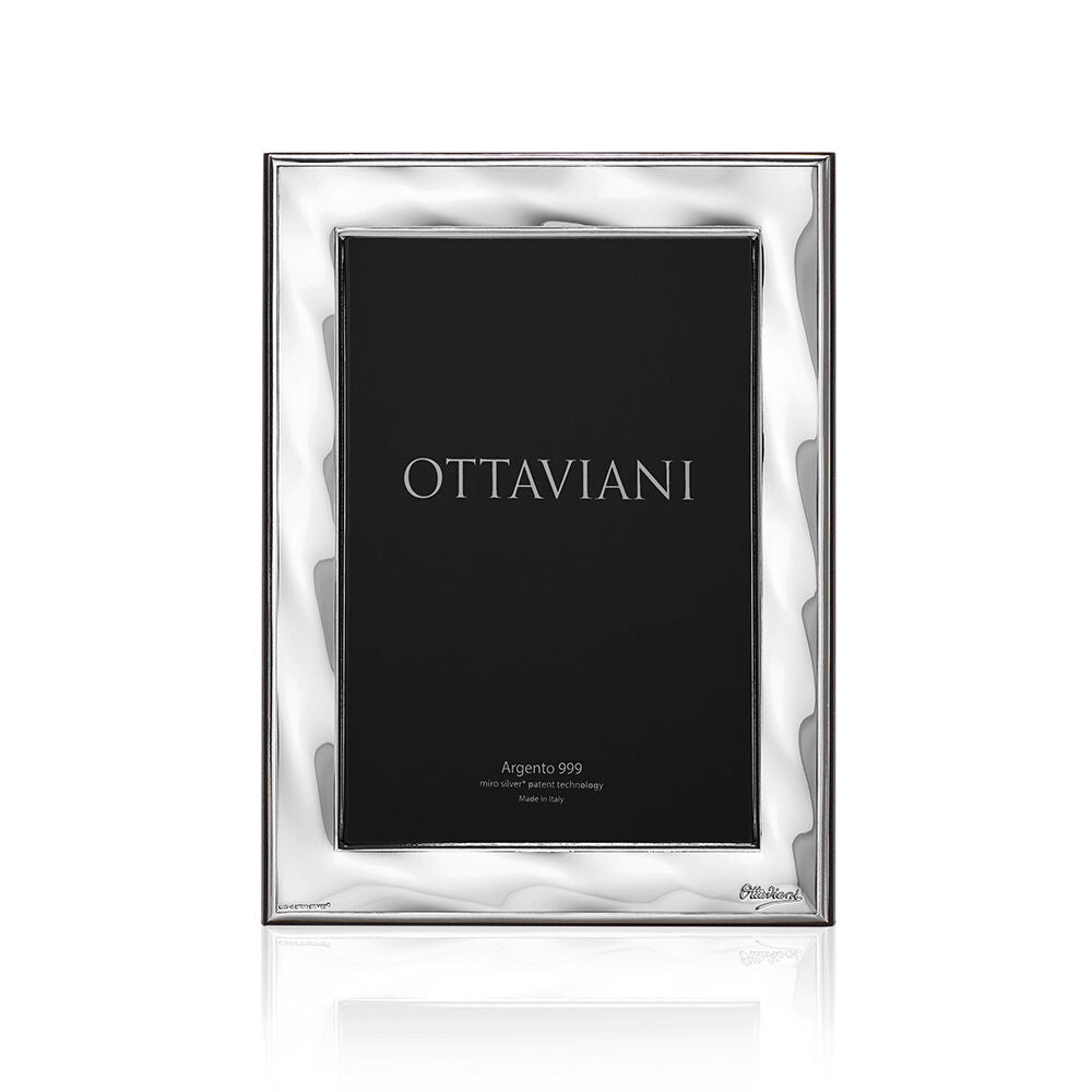Portafoto Ottaviani Argento Riflessi Miro Silver 13X18 1005A