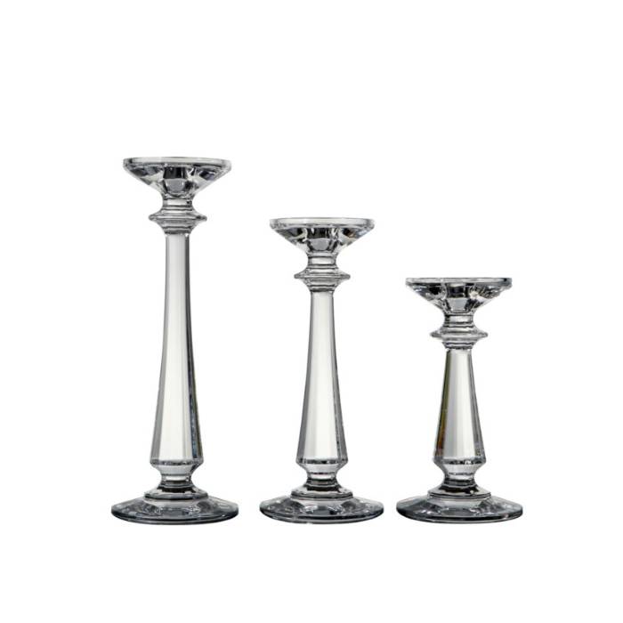 Candeliere Singolo Rogaska Crystal London Set 3 Pezzi 1063789