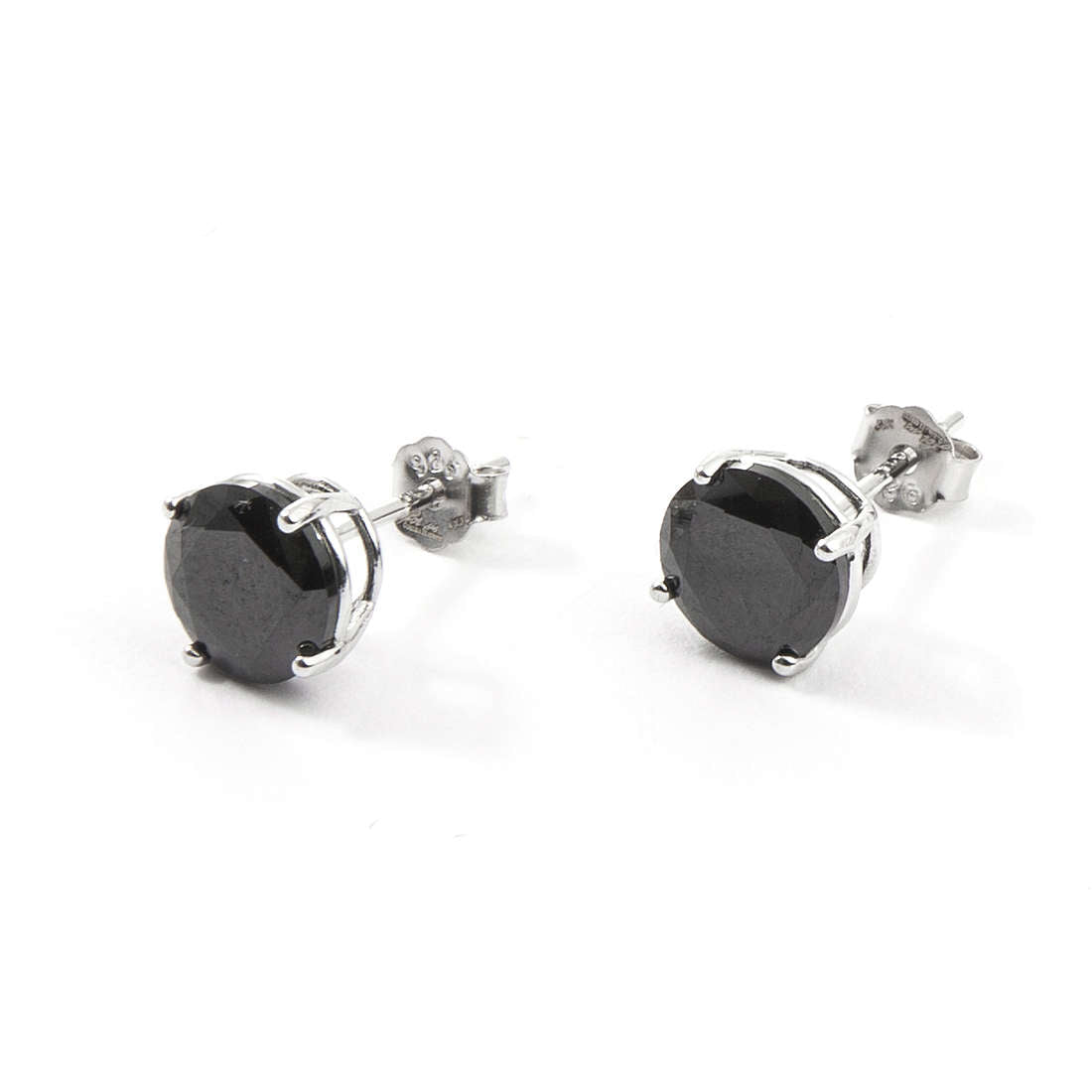 Orecchini Donna 4US Cesare Paciotti Argento 925 Spinello Nero 4UOR3899W