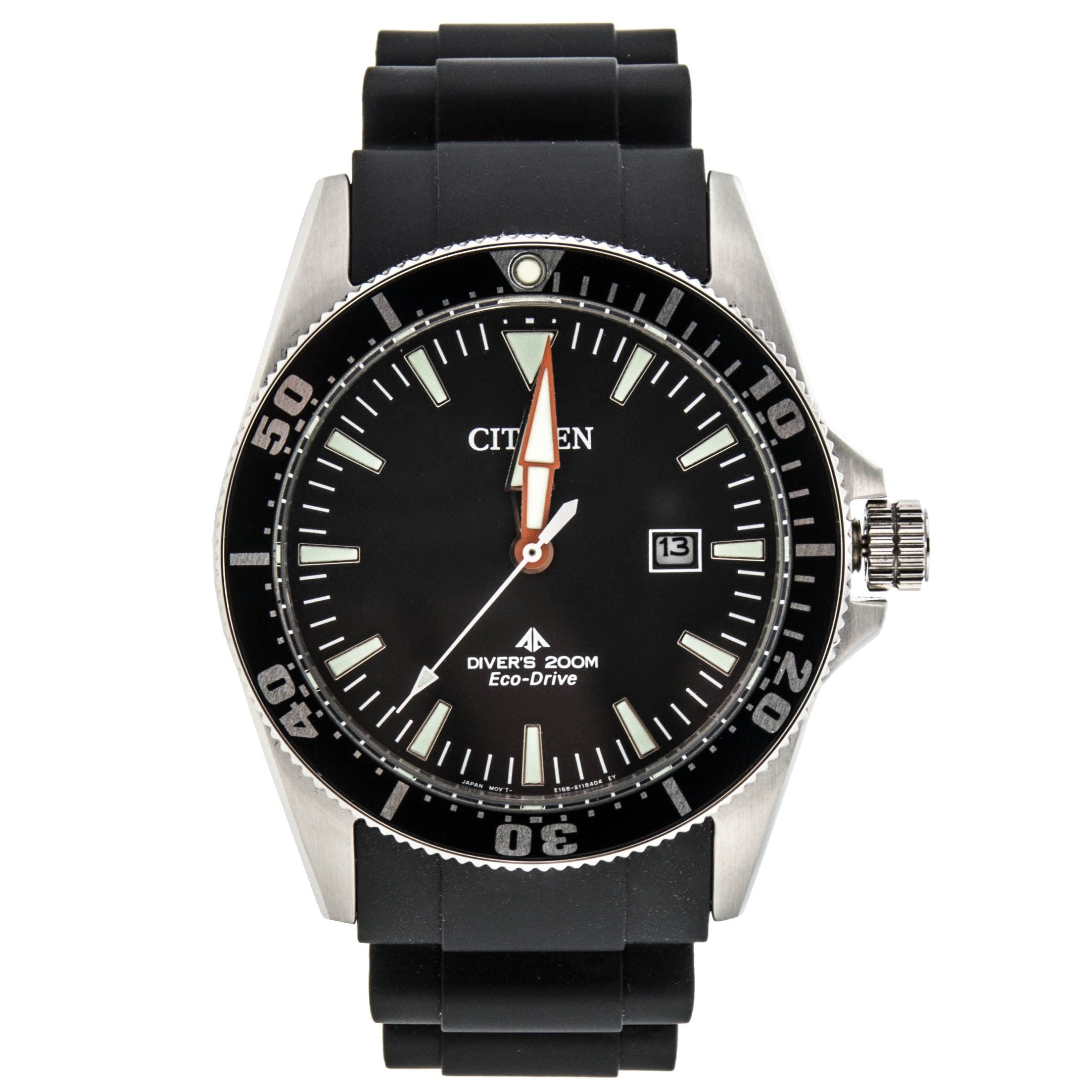Orologio Uomo Citizen Eco-Drive Promaster Acciaio Cinturino Gomma BN0100-42E