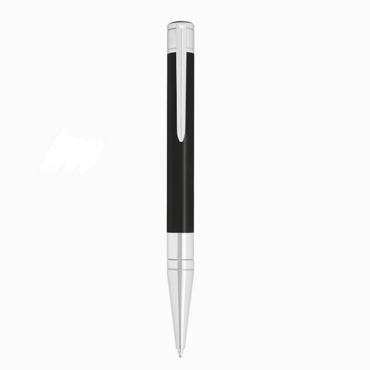 Penna Unisex Dupont Sfera Lucida Acciaio Silver Nero 275200