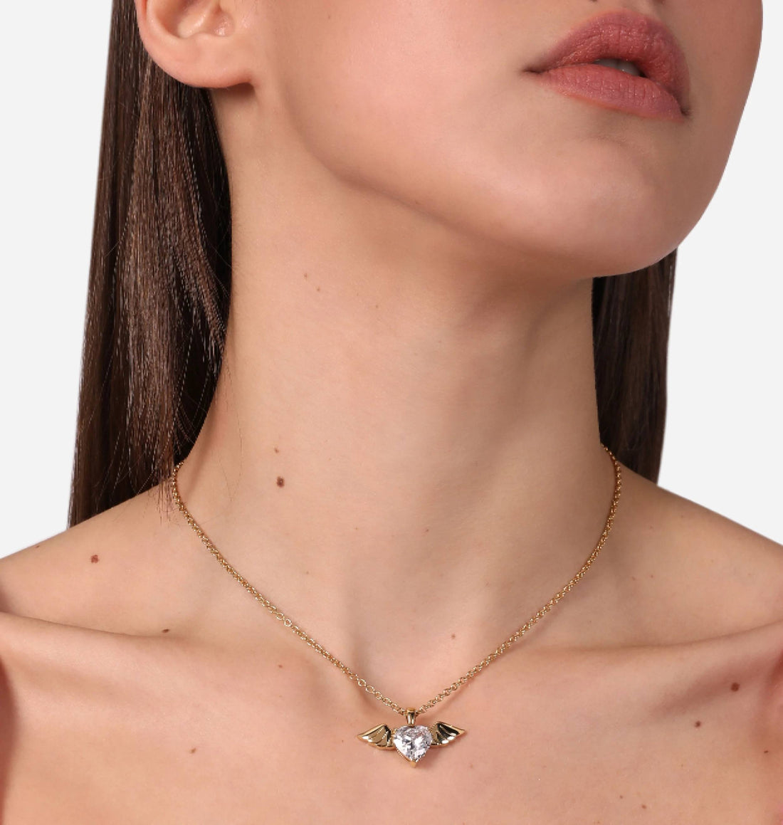 Collana Cupido Chiara Ferragni Cuore Zircone J19AVH01