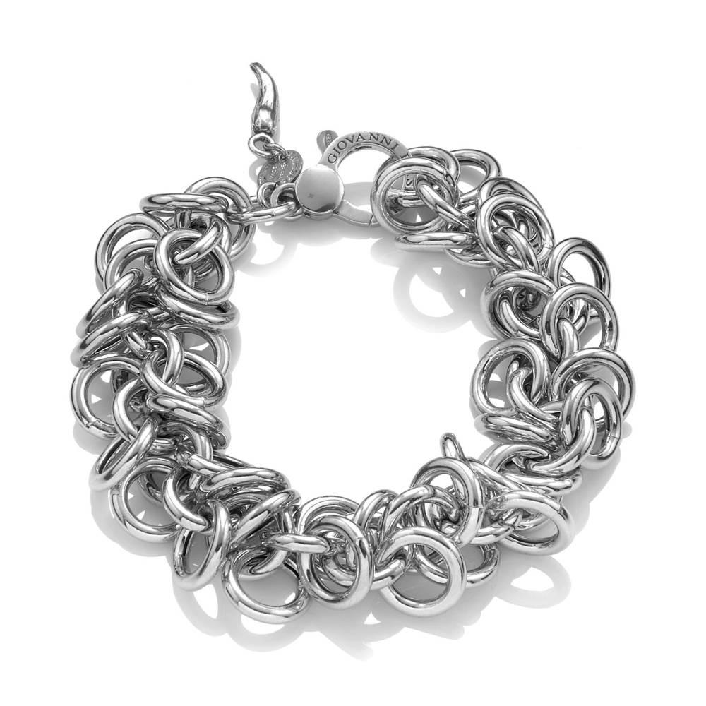 Bracciale Donna Giovanni Raspini Argento 925 Catena Fizzy Grande 10511