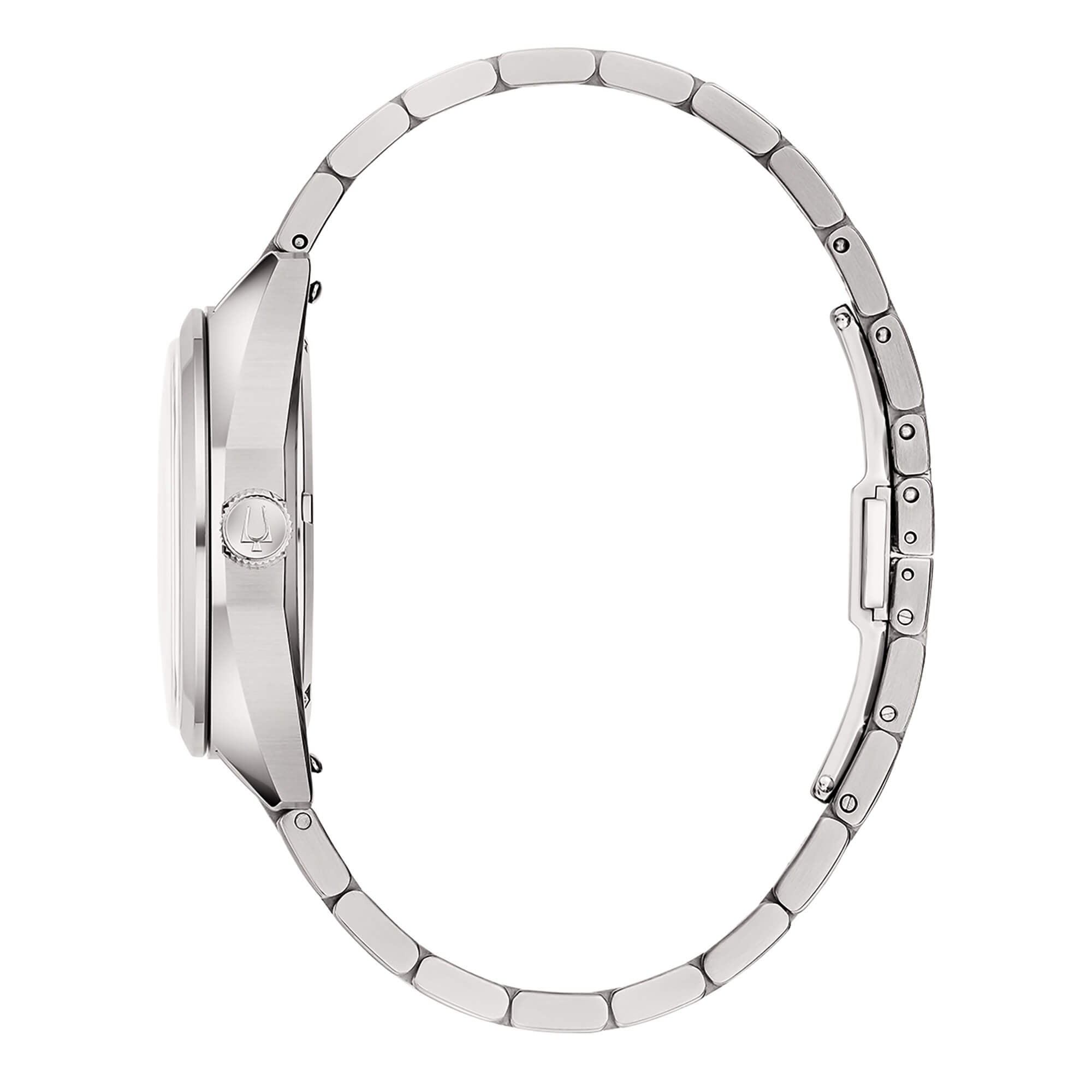 Orologio Uomo Bulova Jet Star Precisionist 262 Hz Quarzo Acciaio Lucido 96B415