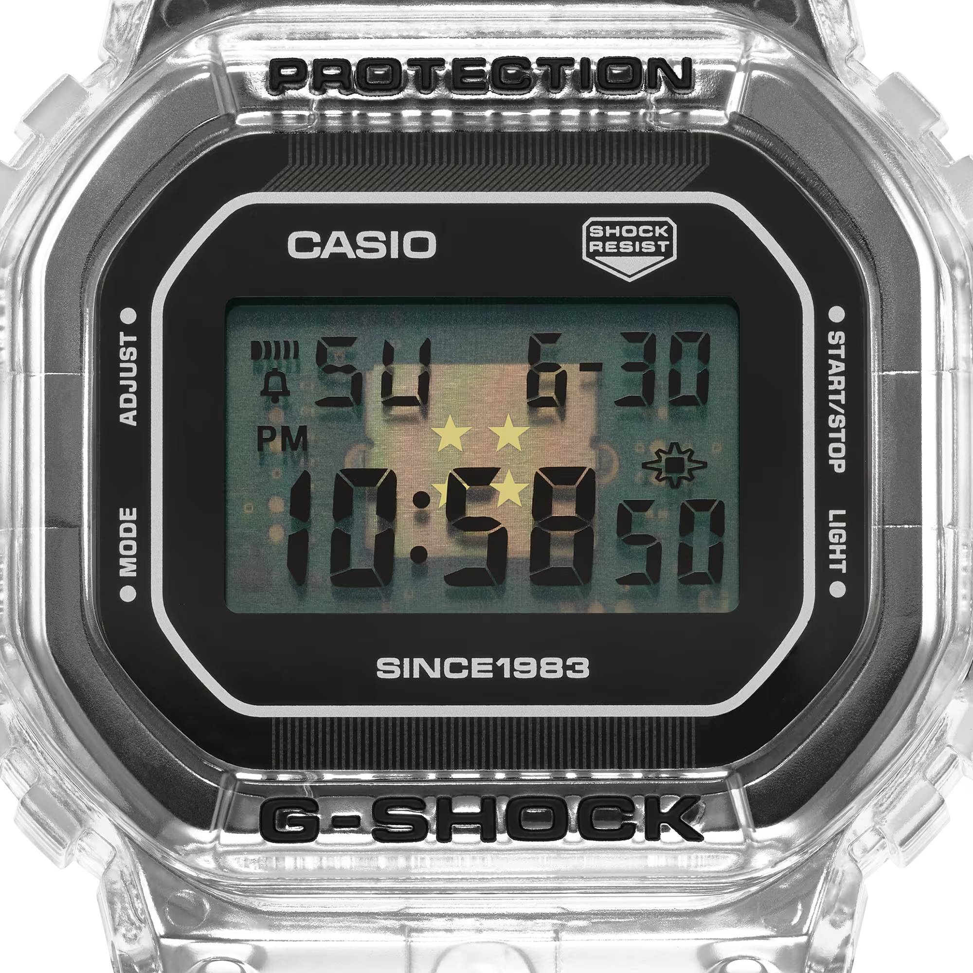 Orologio Uomo Casio G-Shock Digitale Special Edition Clear Remix DW-5040RX-7ER