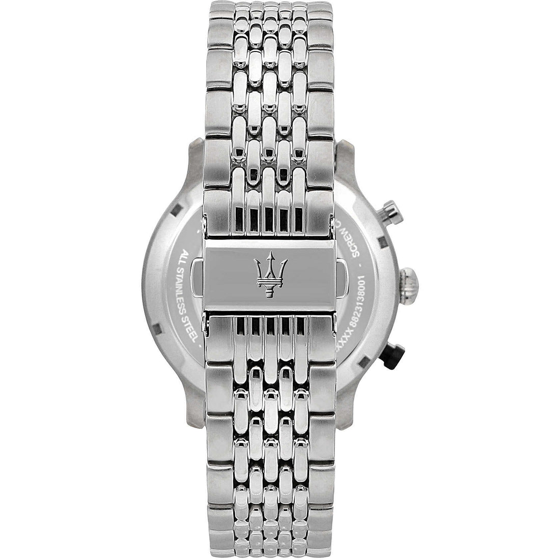 Orologio Uomo Acciaio Maserati Cronografo Quarzo Legend Bianco Nero R8873638001