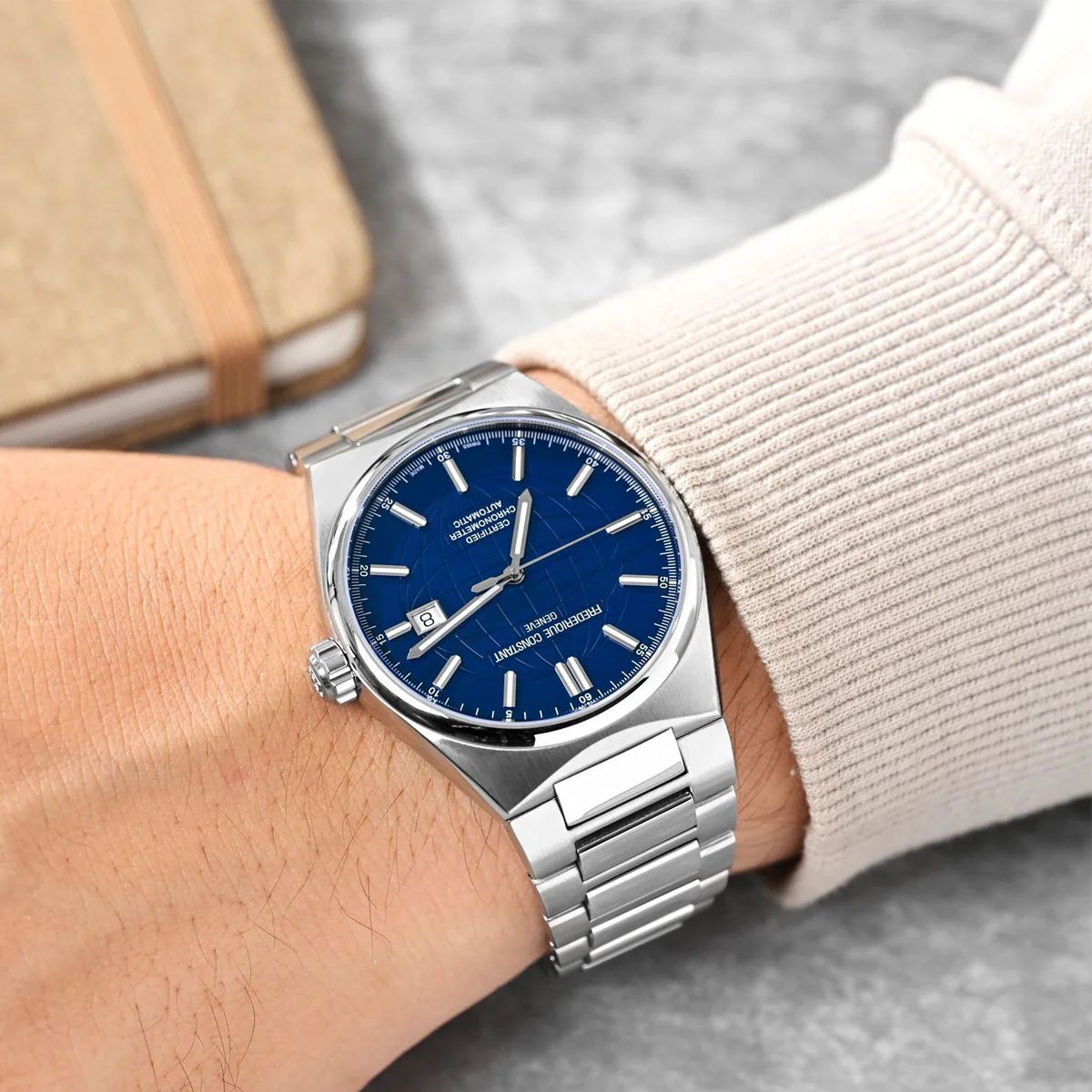 Orologio Uomo Frederique Constant HIGHLIFE Blu FC-303C3NH6B