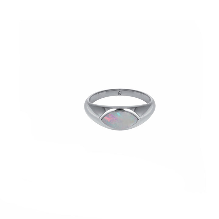 Anello Donna Liu Jo  Acciaio Bianco Pietra Bianca LJ2881M12