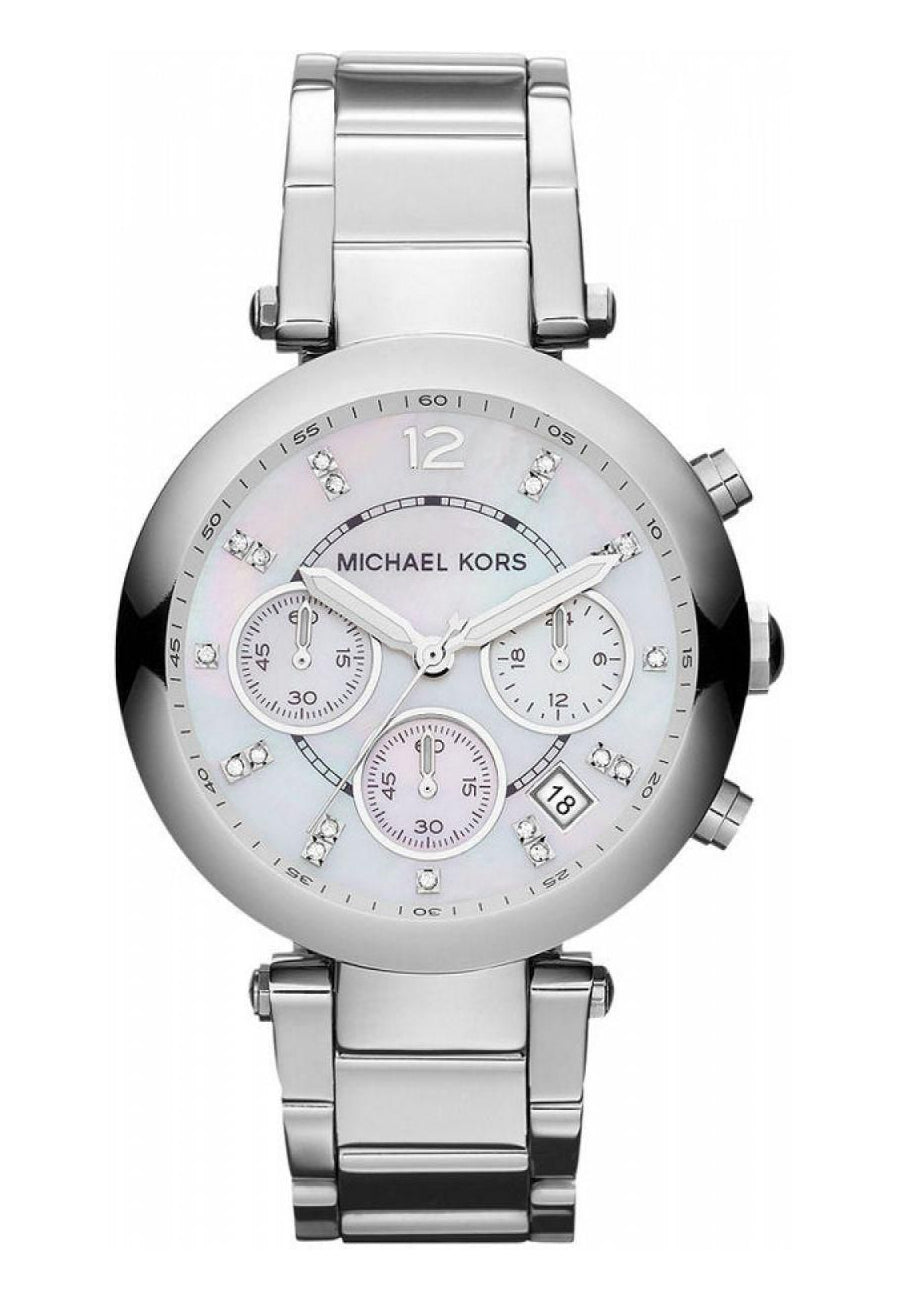 Orologio Donna Michael Kors Acciaio Zirconi Quarzo Cronografo MK5700