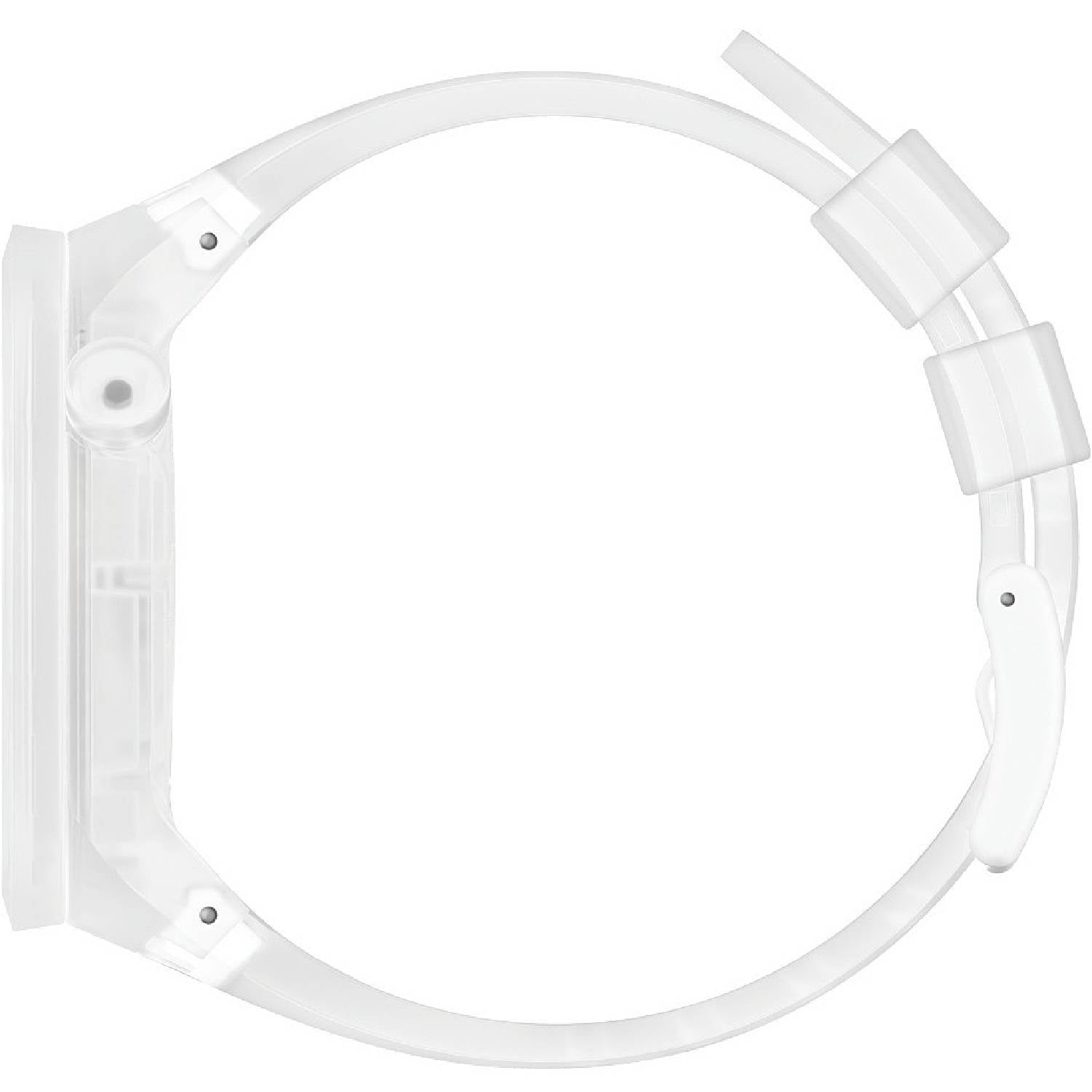 Orologio Uomo Silicone Gomma Swatch Big Bold Solo Tempo Quarzo Bianco SO27B106