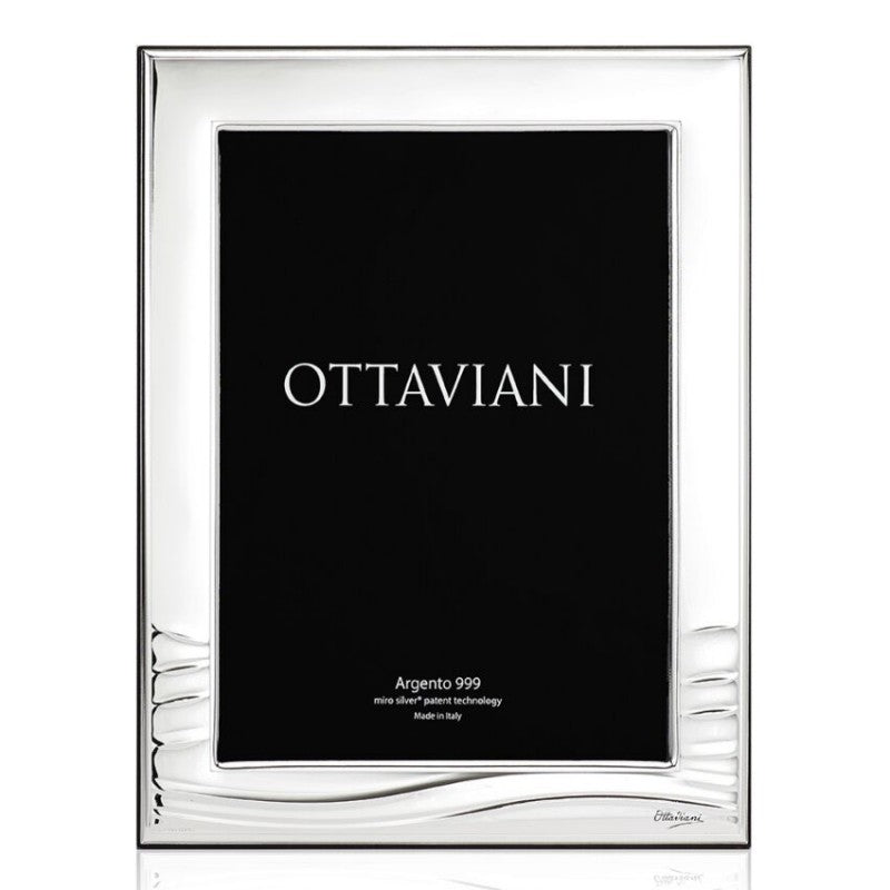 Cornice Ottaviani  Argentato 18x24 1002