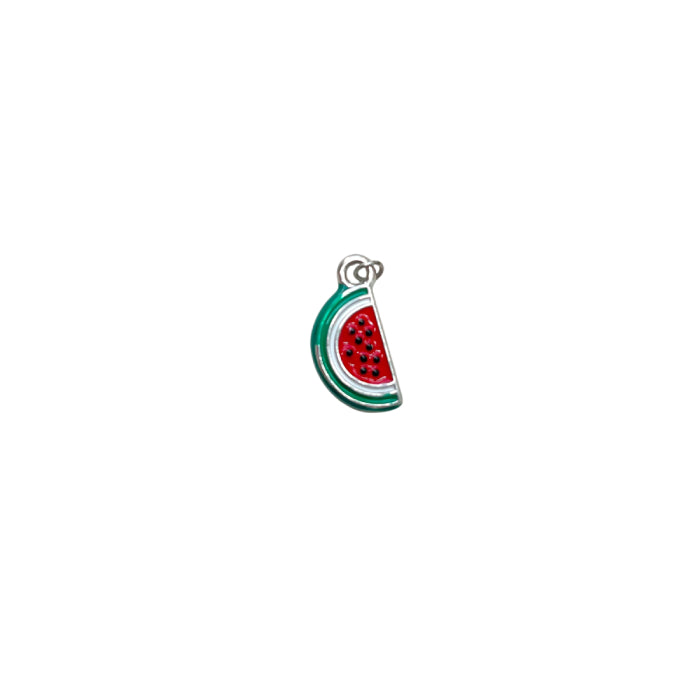 Collana Fruit Donna Re Mida Cotone Charm Acciaio Componibile