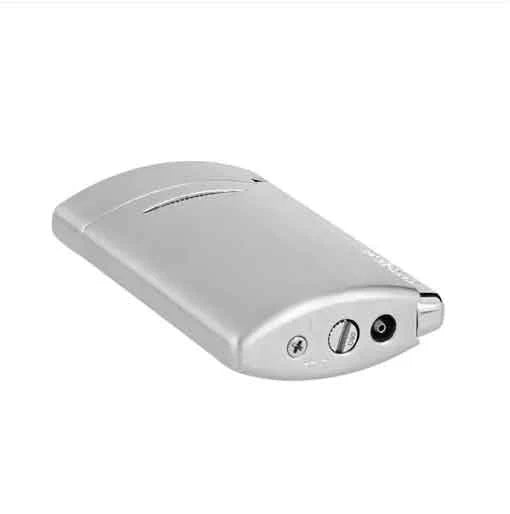 Accendino Uomo Dupont MiniJet Acciaio Lucido Satinato 010887