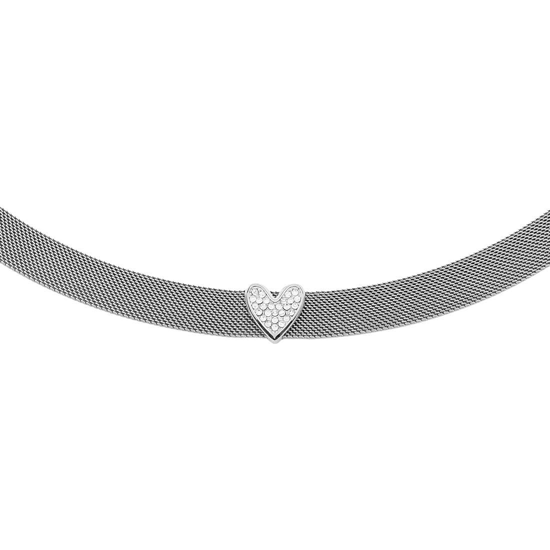 Collana Donna Liu Jo Acciaio cuore maglia milano TLJ1865