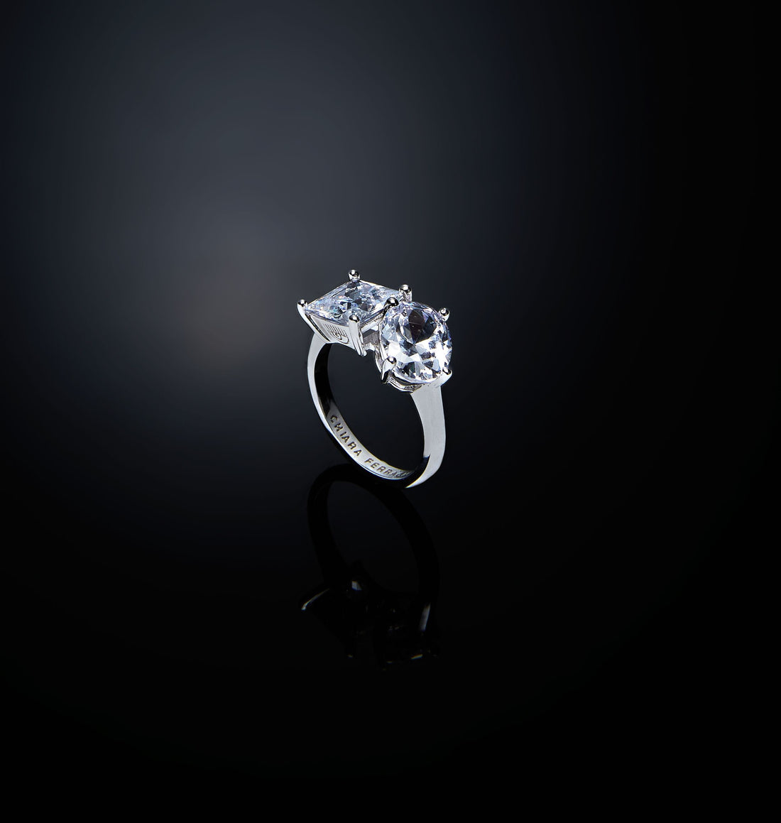 Anello Donna Chiara Ferragni Acciaio Zirconi Bianchi Princess J19AVU07018