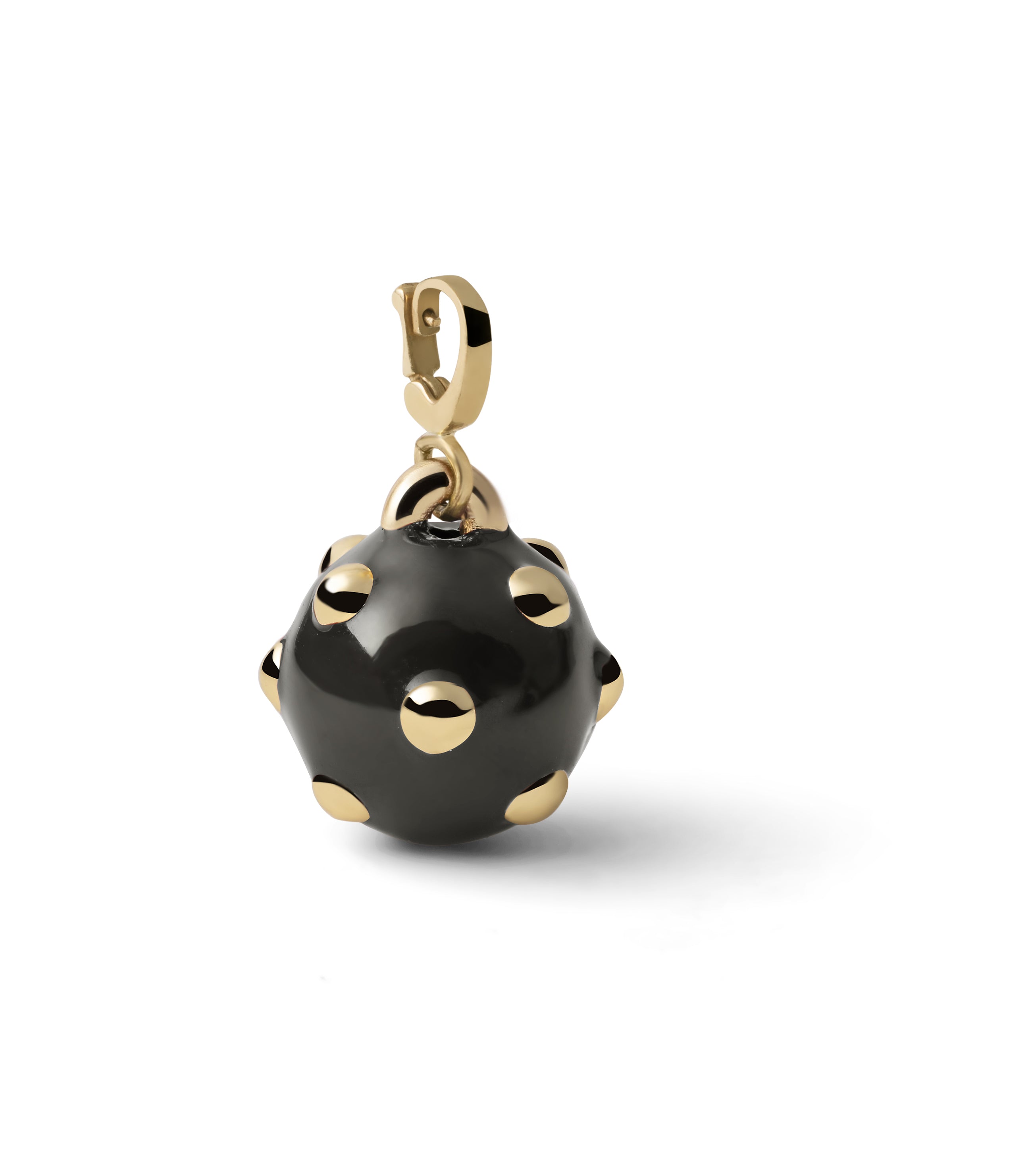 Ciondolo Donna Unoaerre Bronzo Dorato Mina Nero 573107