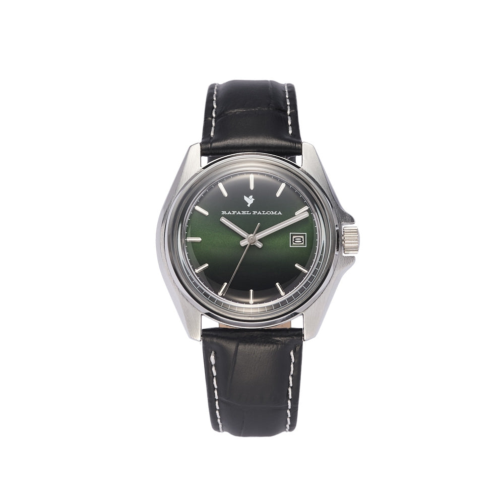 Orologio Uomo Acciaio  e cinturino pelle ORP007003