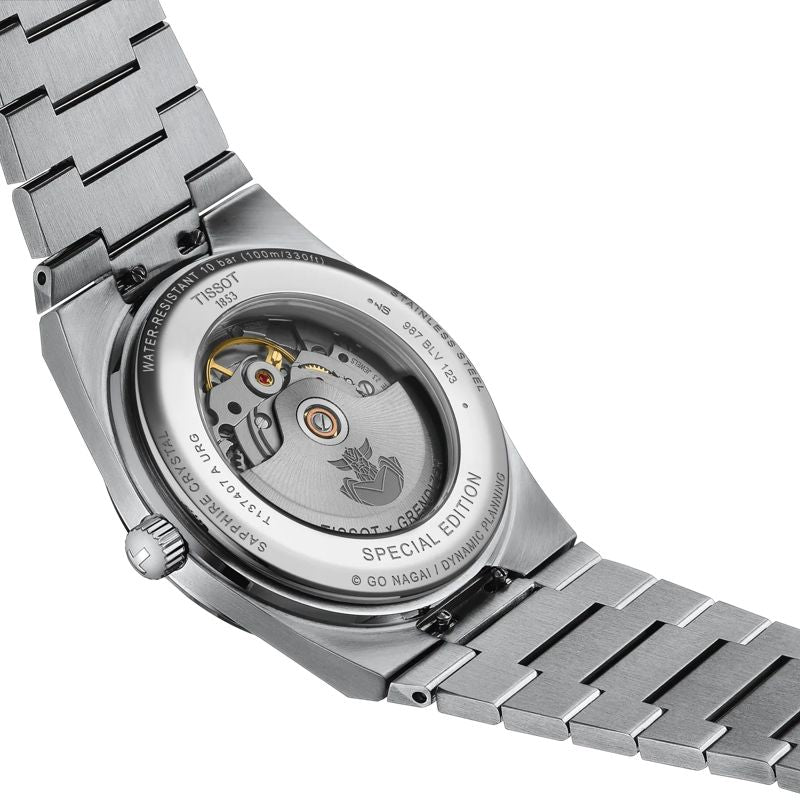 Orologio Uomo Tissot Prx Blu Ufo Robot Edizione Speciale T1374071104102