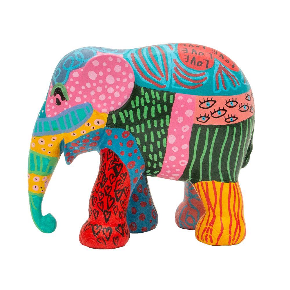 Scultura Elefante Onlylux Magical Life 15cm Resina Dipinto A Mano 8858831261679