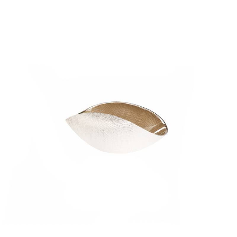 Coppetta Cristallo Onlylux New Burano Corda Silver 20x12 cm OL03417