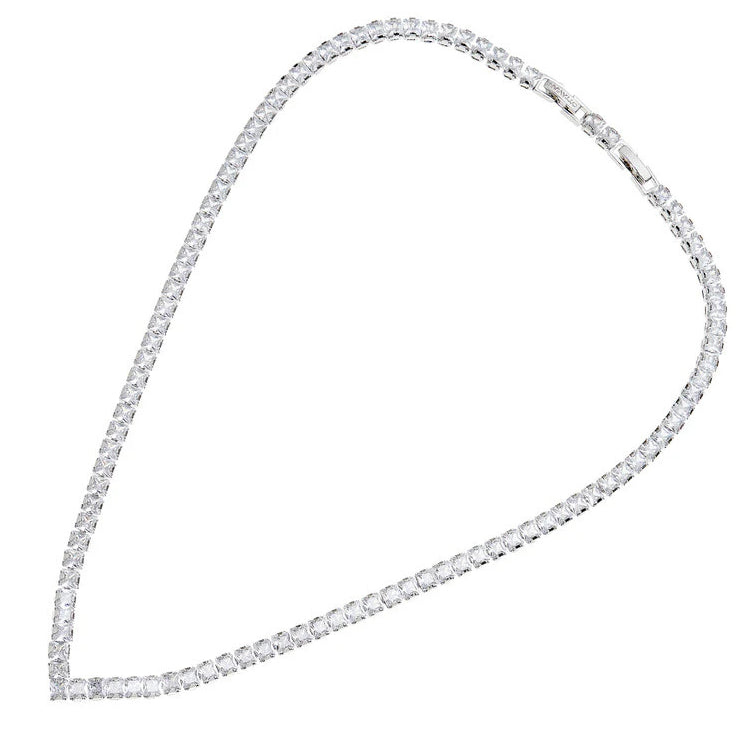 Collana Donna Ottaviani Tennis Rodiata Cubic Zirconia 500905C
