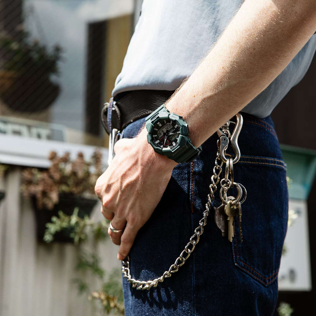 Orologio Uomo Casio G-SHOCK Blu Petrolio 10 Anni Batteria GA-010-2AER