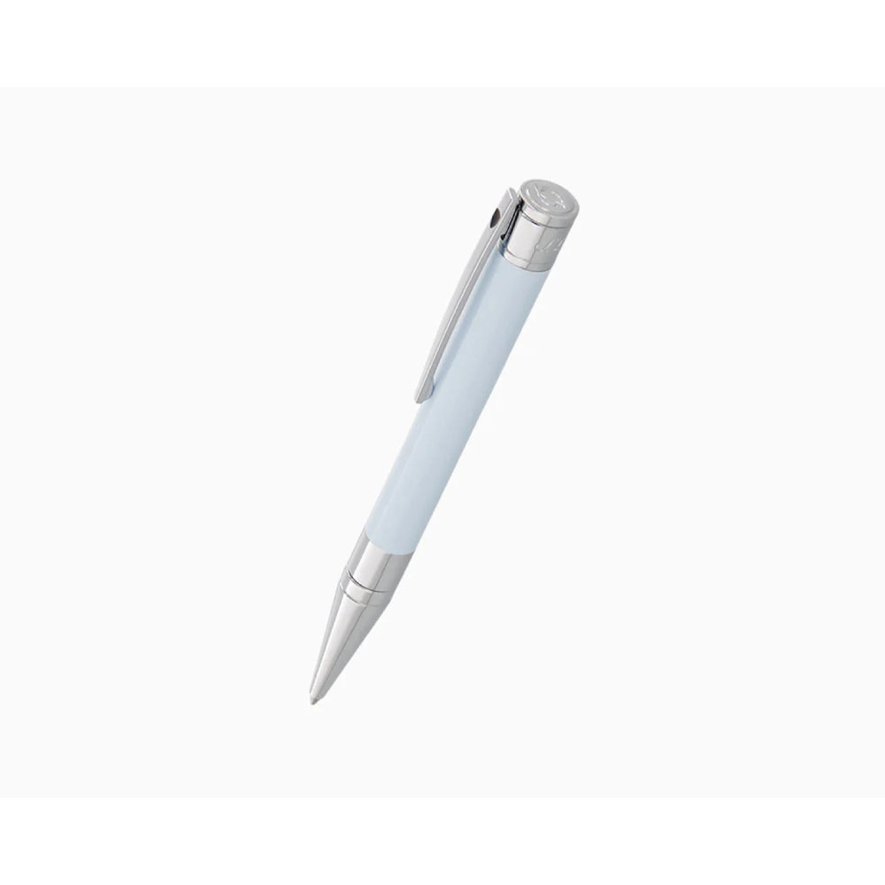Penna Uomo Dupont Azzurro Acciaio Lucido 265279