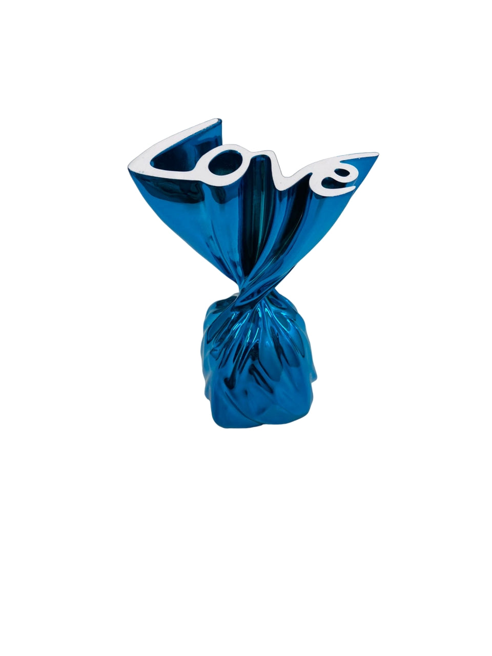 Scultura amore Sequenze Colore Azzurro cm 12 BPZ015/A
