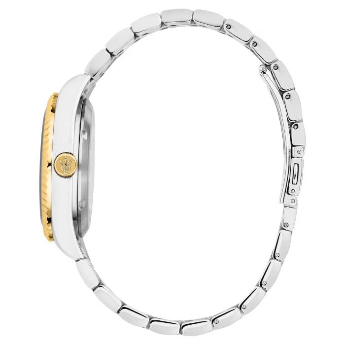 Orologio Uomo Maserati Competizione Acciaio Automatico Bicolore R8823100006
