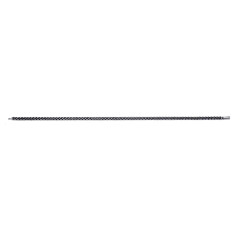 Bracciale Uomo Zancan Tennis Argento 925 Zirconi Neri ESB079-19
