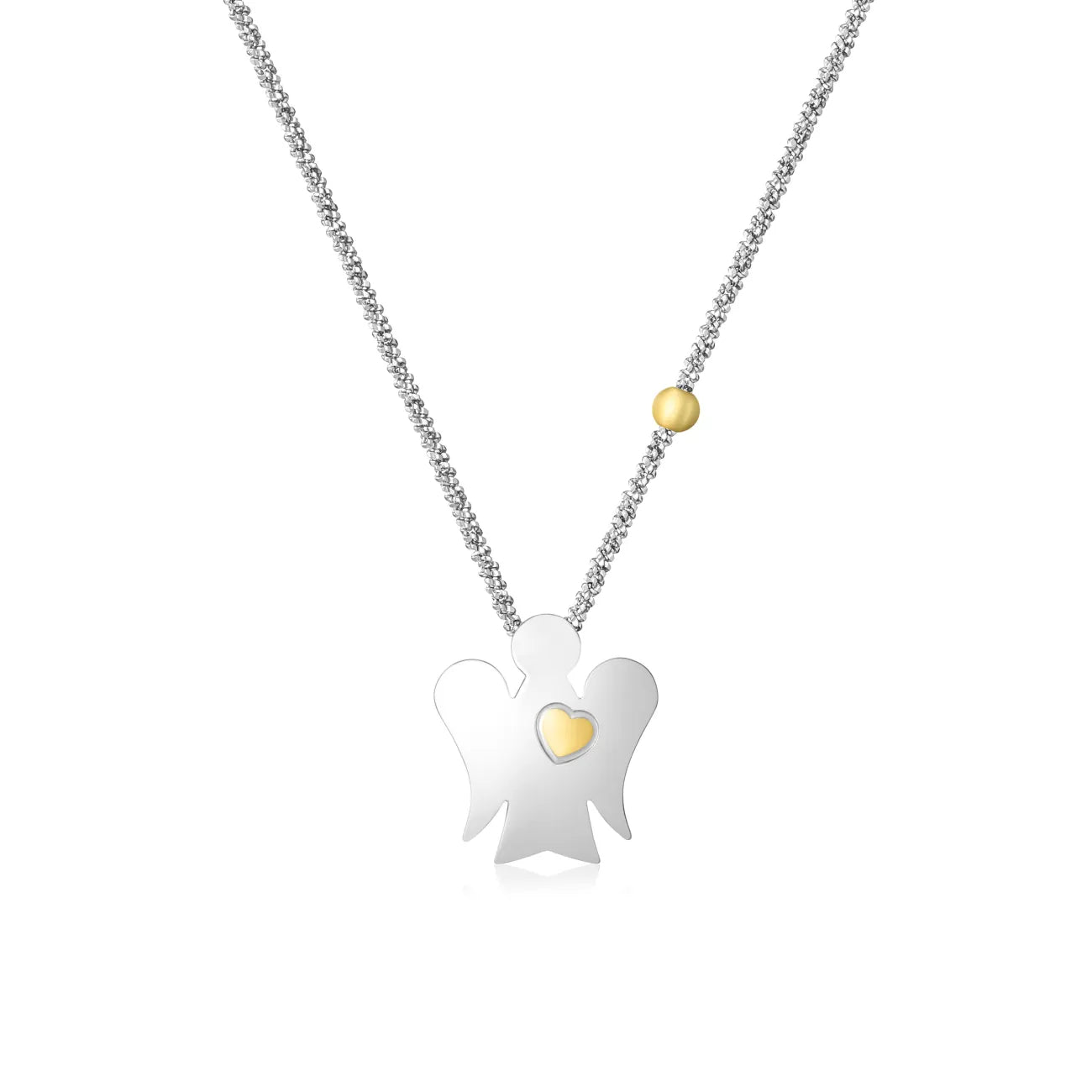 Collana Donna Argento 925 Roberto Giannotti Angelo Grande Cuore NAG01
